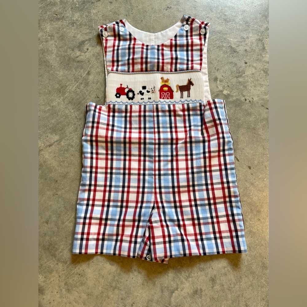Boy Farm Smock 🐄